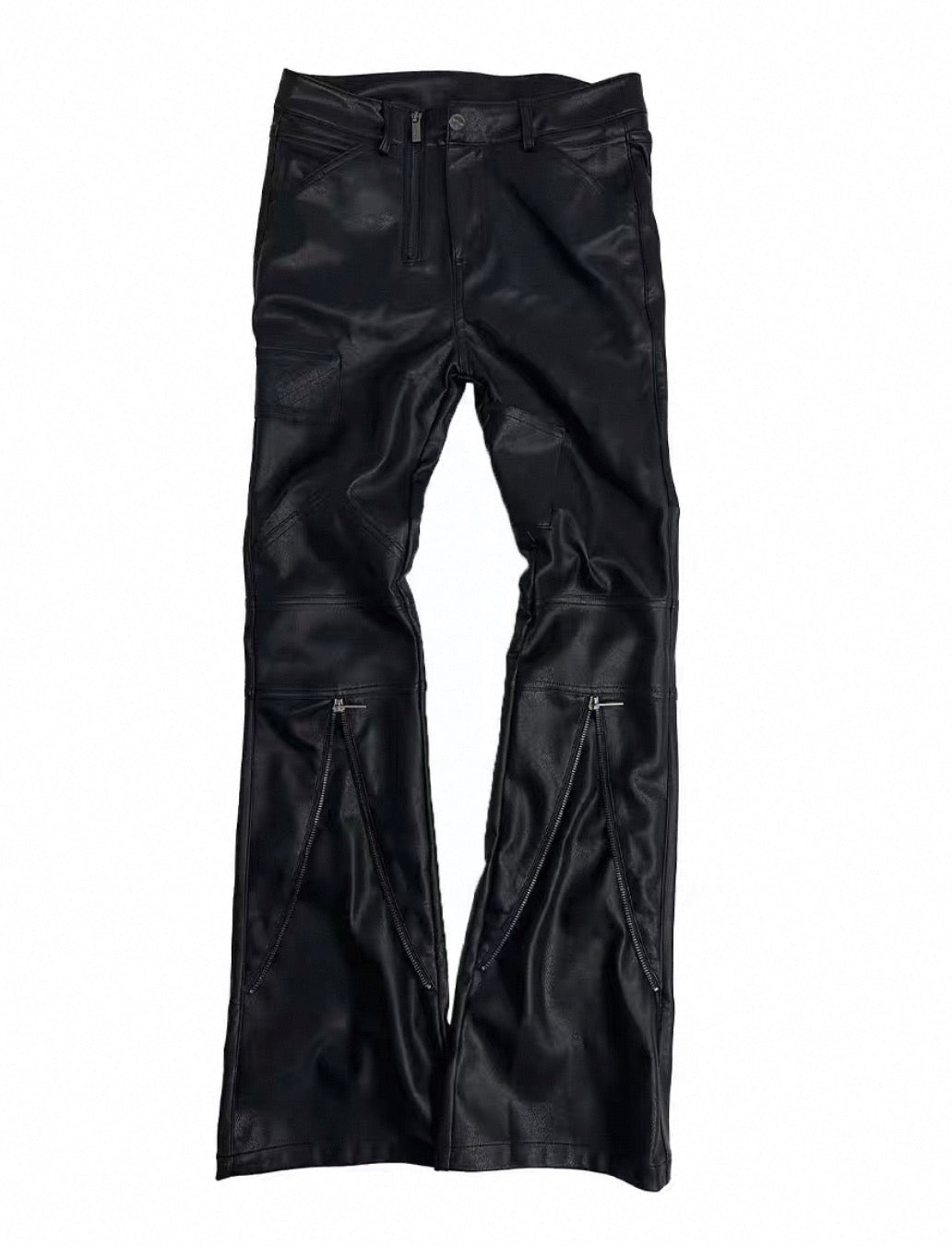 FROMTHEISLAND PU leather Pants