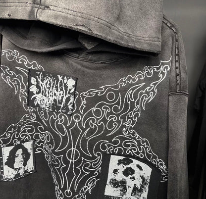 MELANIN Wash Gradation Hoodie