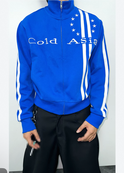 Double Stripe Collar Jacket