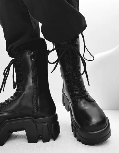 Platform Combat Boots