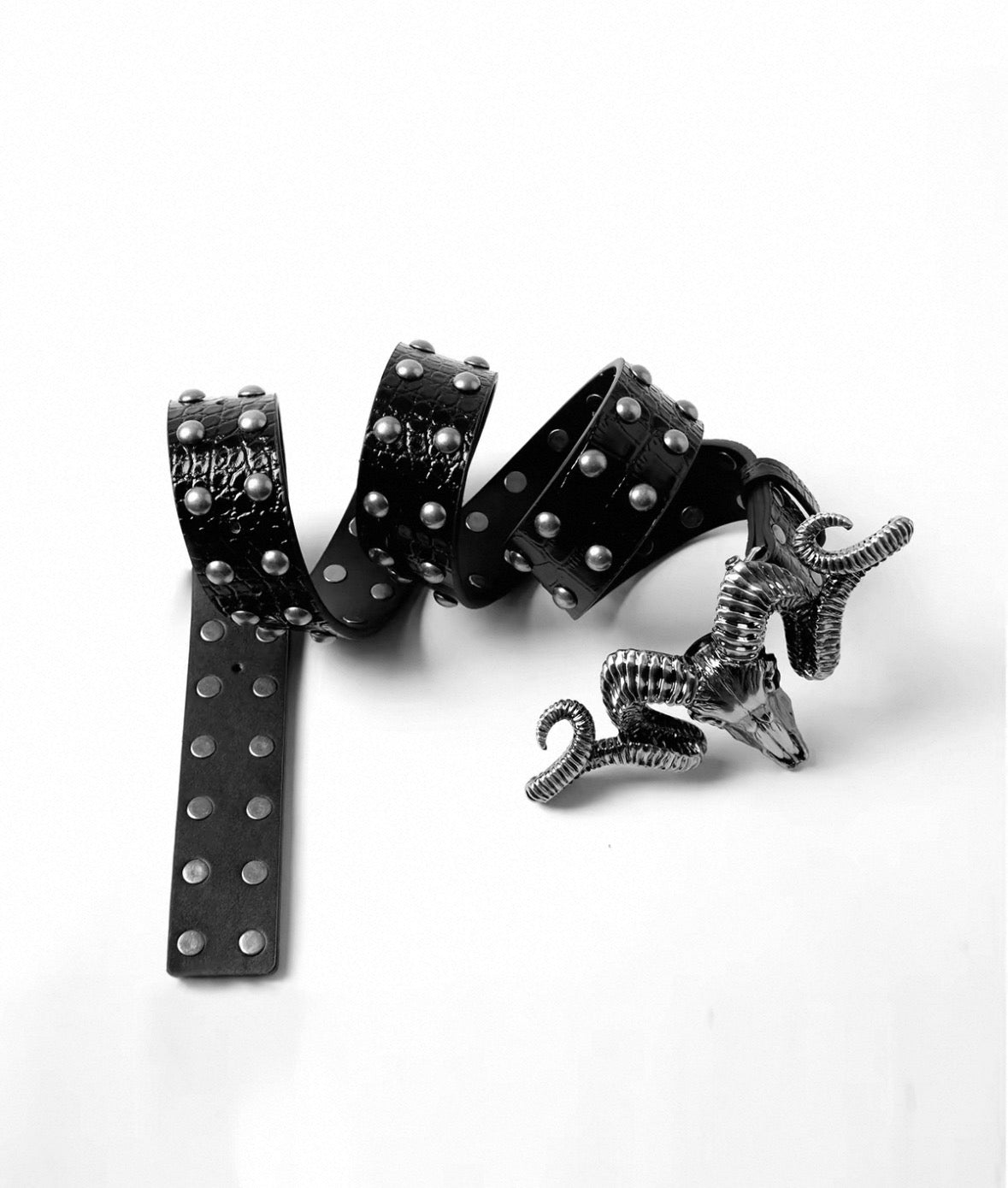 DARKRTPTS Devil motif belt