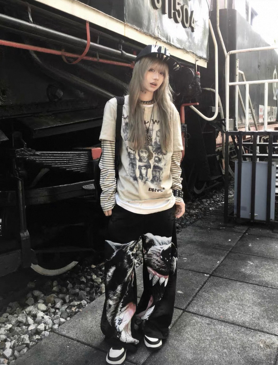 99CLUB Wash Sweat Pants