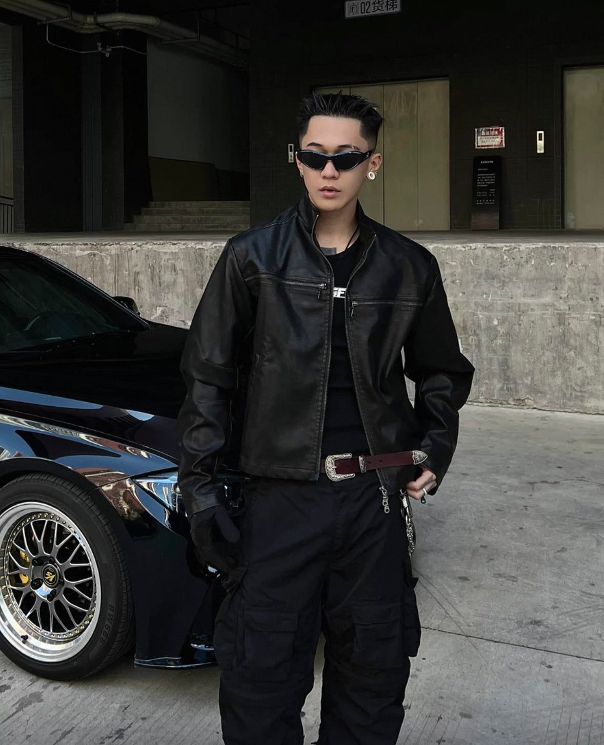 SGW Cross-Pattern Single Rider Jacket