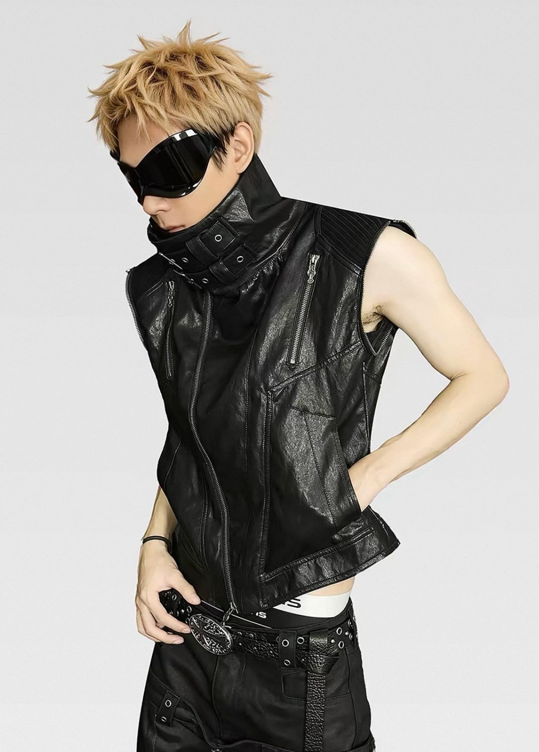 Black Knight Leather Jacket