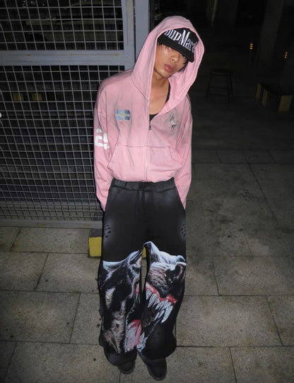 99CLUB Wash Sweat Pants