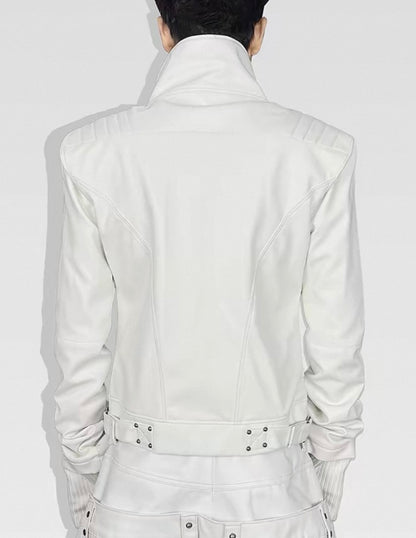 Silver Moon Rider Leather Jacket