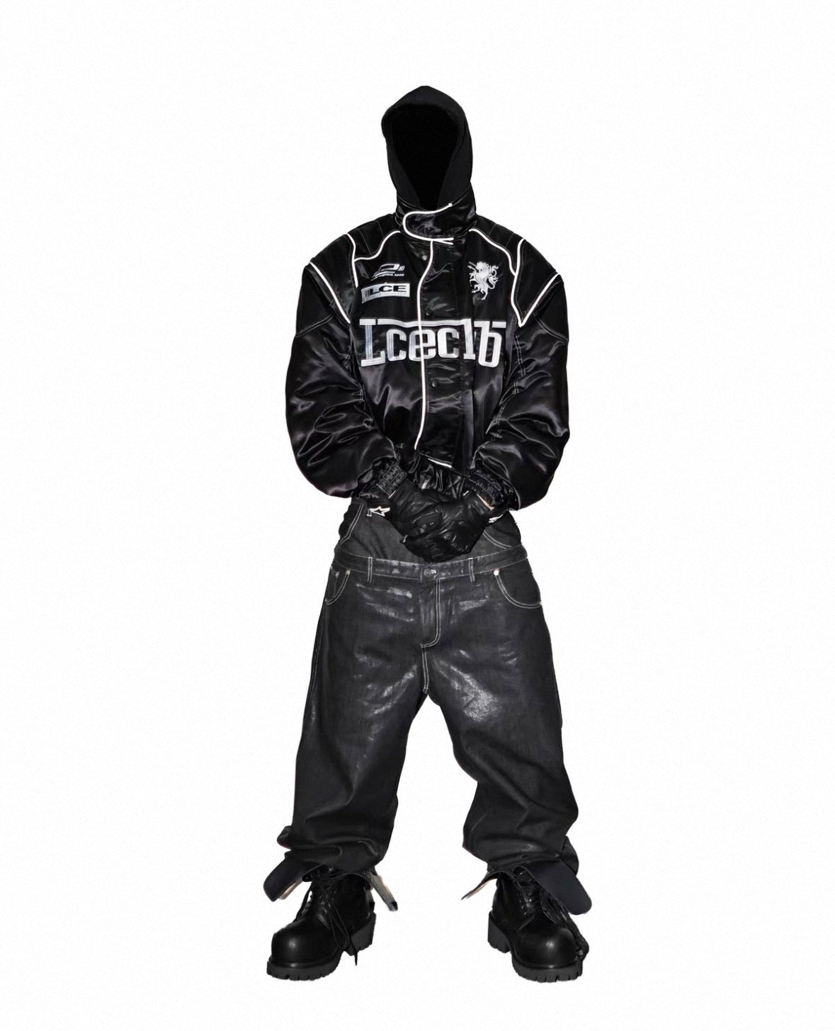 LOSECONTROLEDGE Lettering Jacket