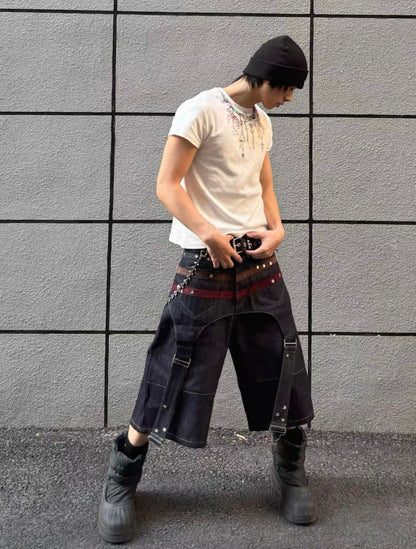 DND4DES Denim Half pants