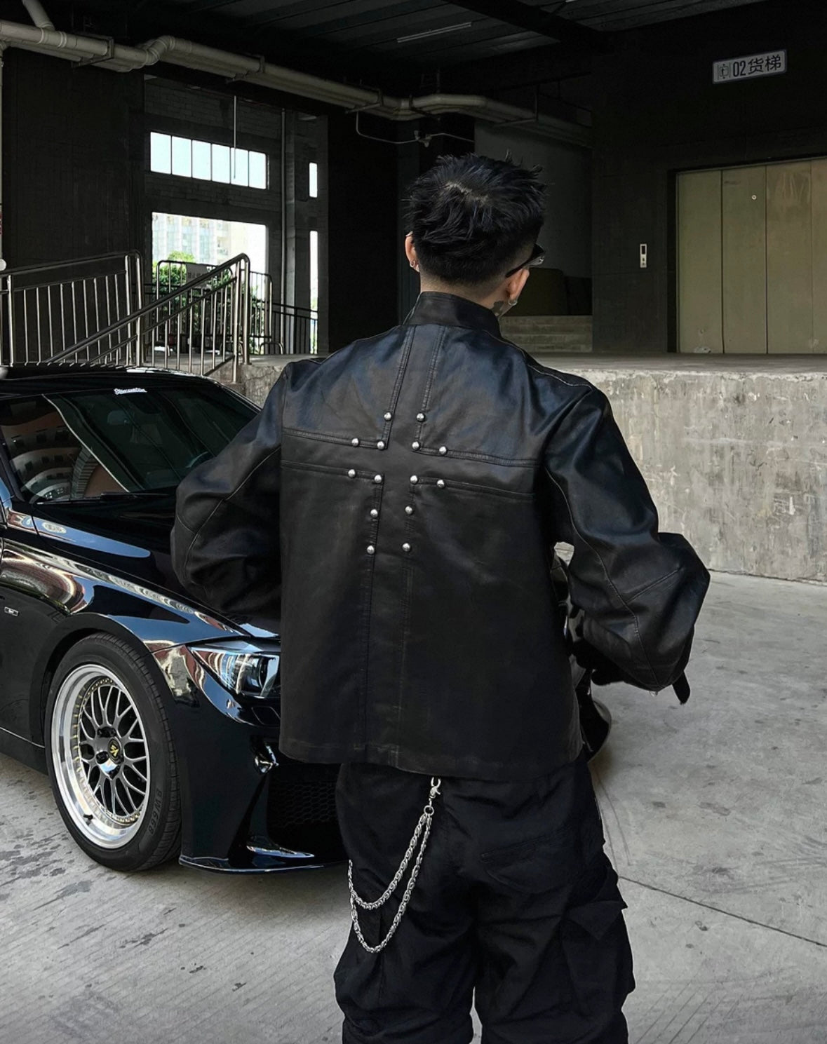 SGW Cross-Pattern Single Rider Jacket