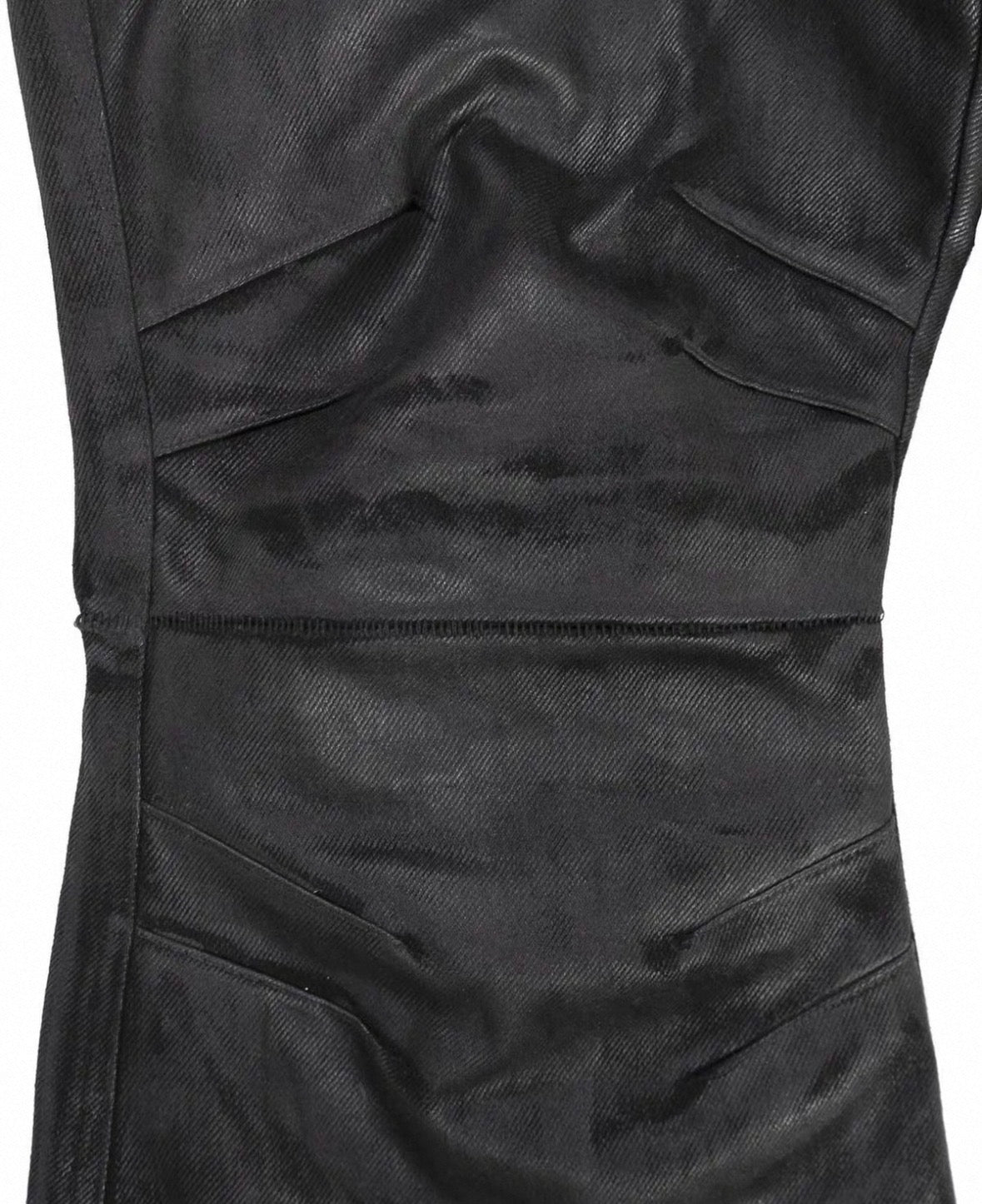 BLACK K Patch Work Flare Pants