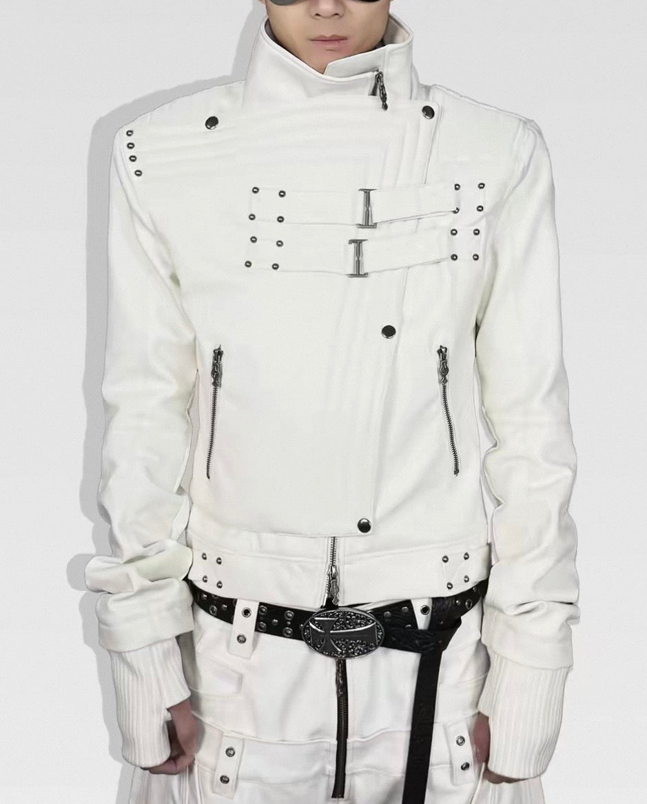 Silver Moon Rider Leather Jacket
