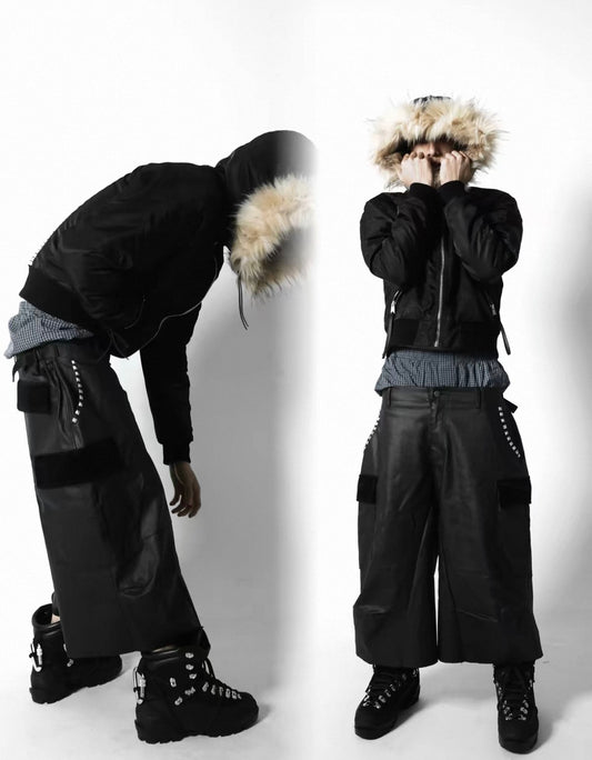 UCAN'TBELIKEME Long Half Pants