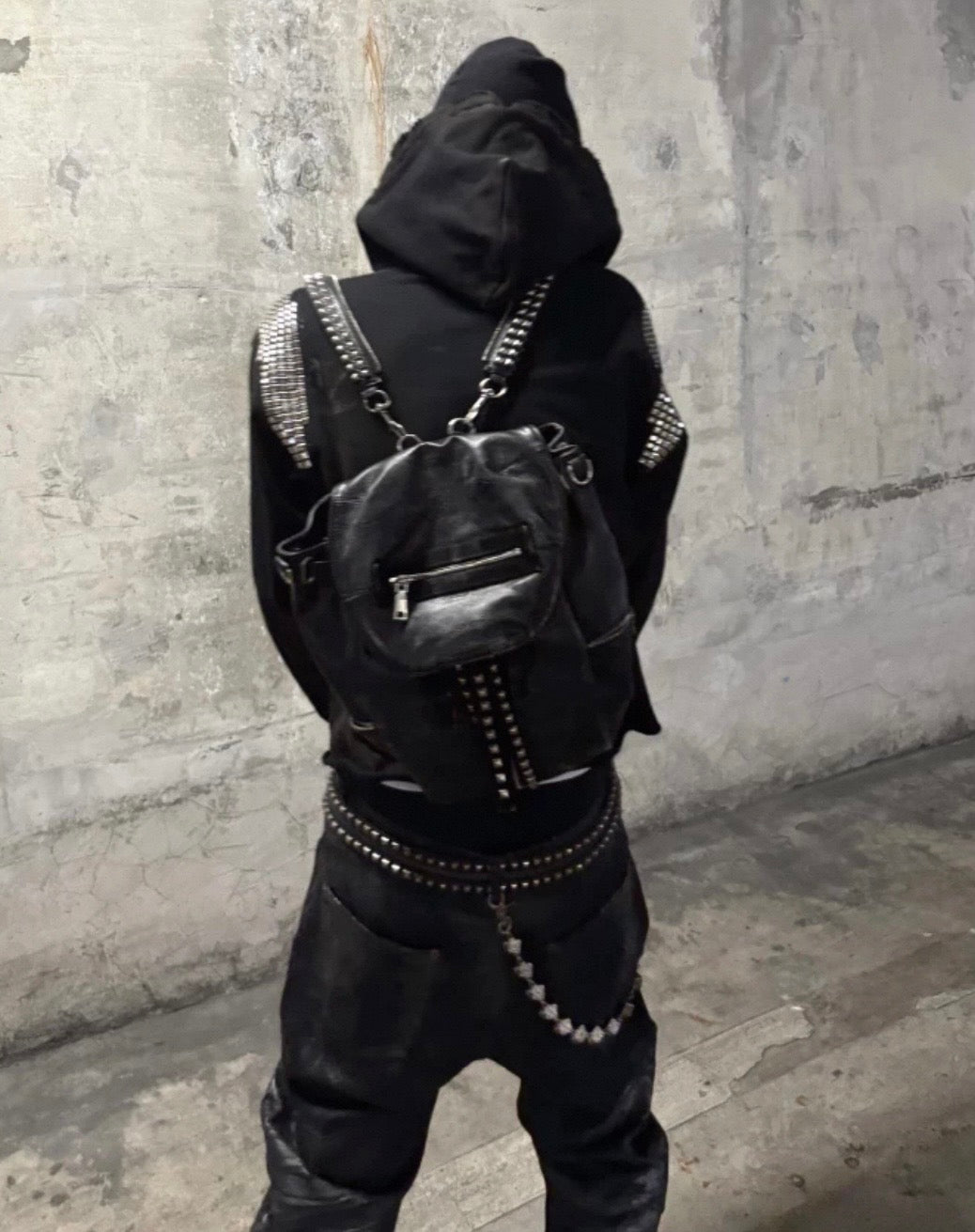 GOJOYJINNI Studs Crush Hoodie