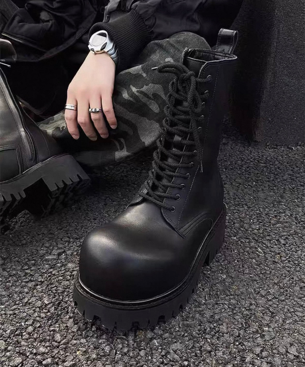 MUYIN Platform long boots