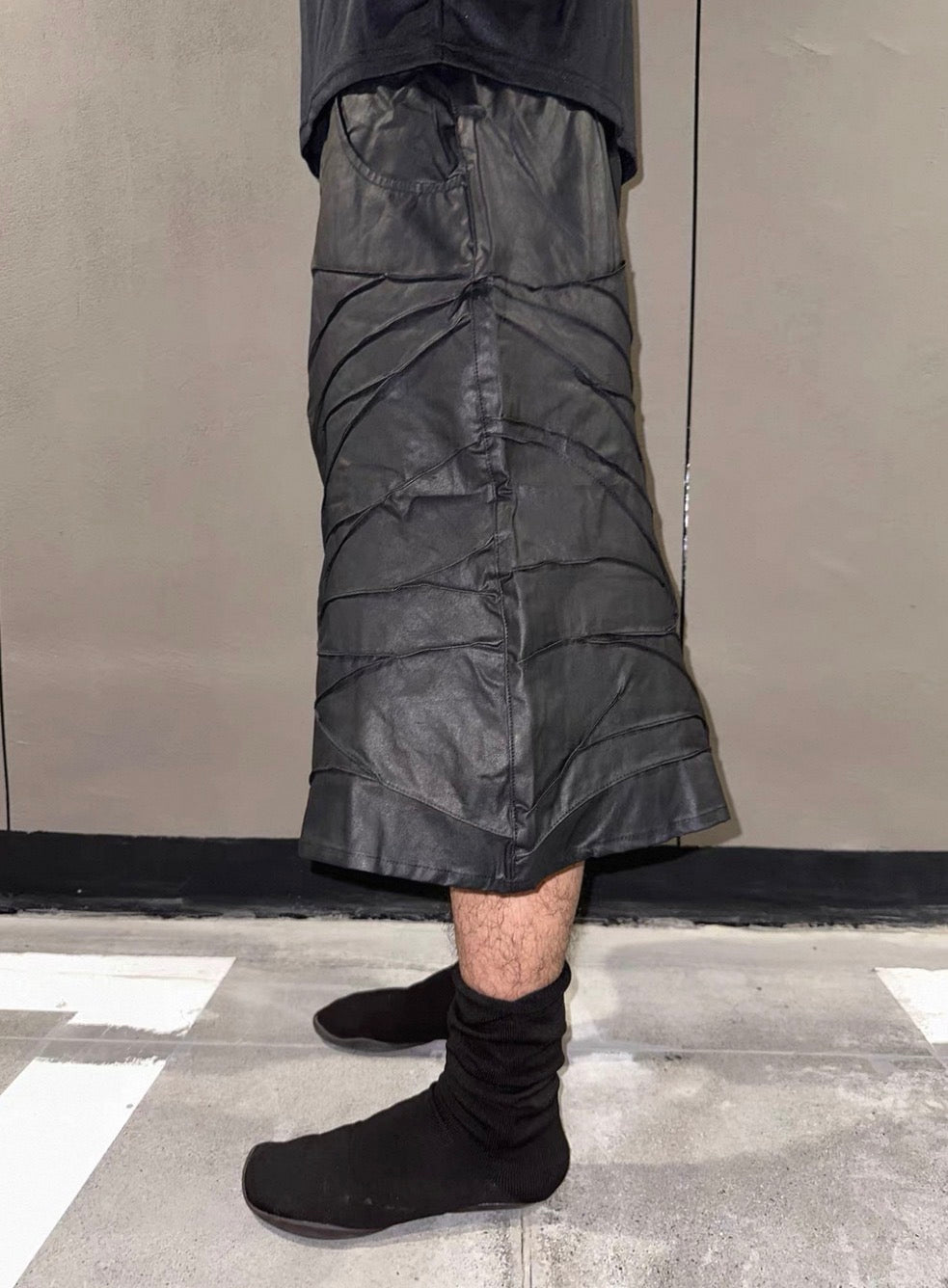 LELOSANGE x JAESTUDIOS Long Half pants