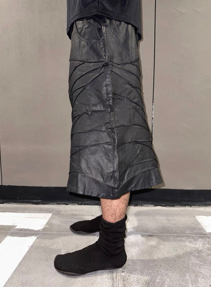 LELOSANGE x JAESTUDIOS Long Half pants