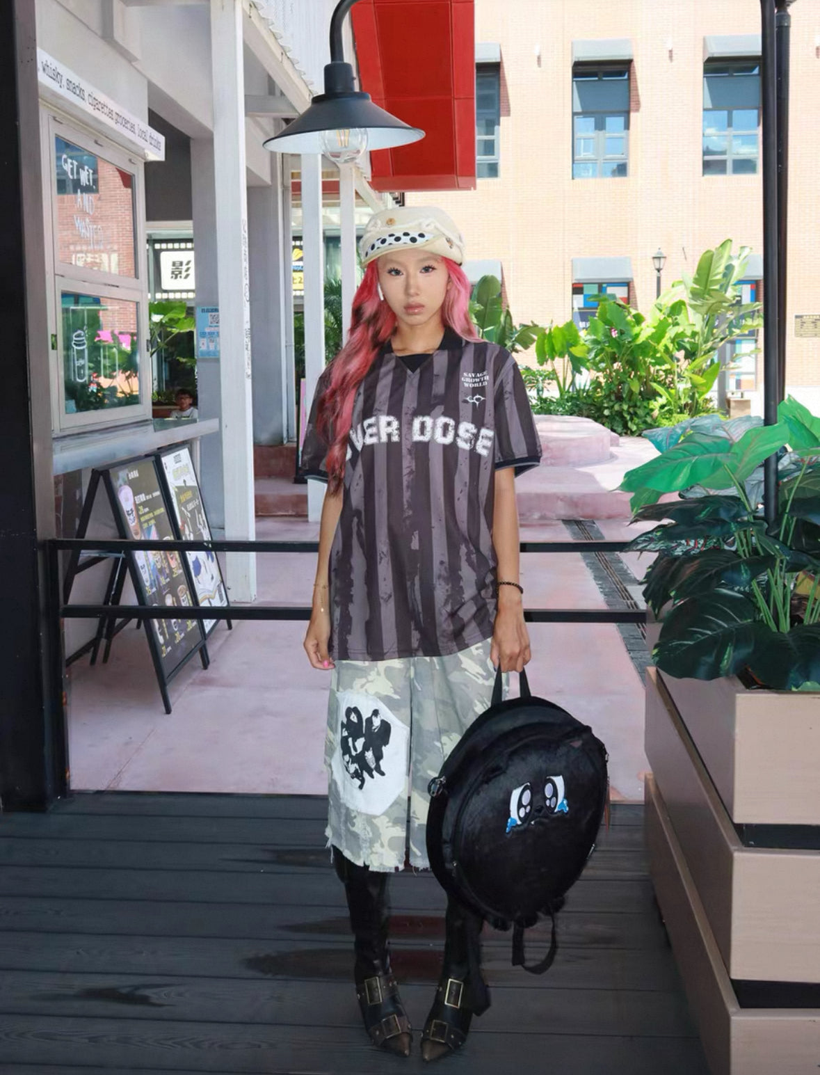 Savage Growth World Print Shirt