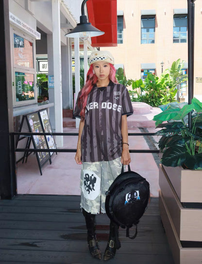 Savage Growth World Print Shirt