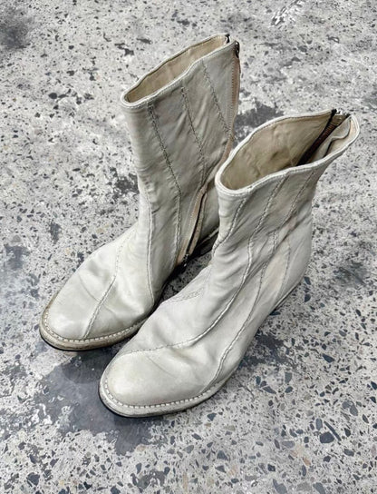 Vintage Leather Engineer Boots