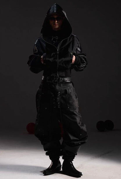 DARKRTPTS Short Length Hoodie Jacket