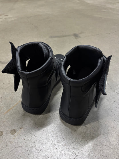 Studded Leather Platform Sneakers