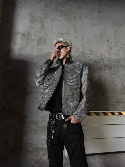 EODUP Skeleton Short Jacket