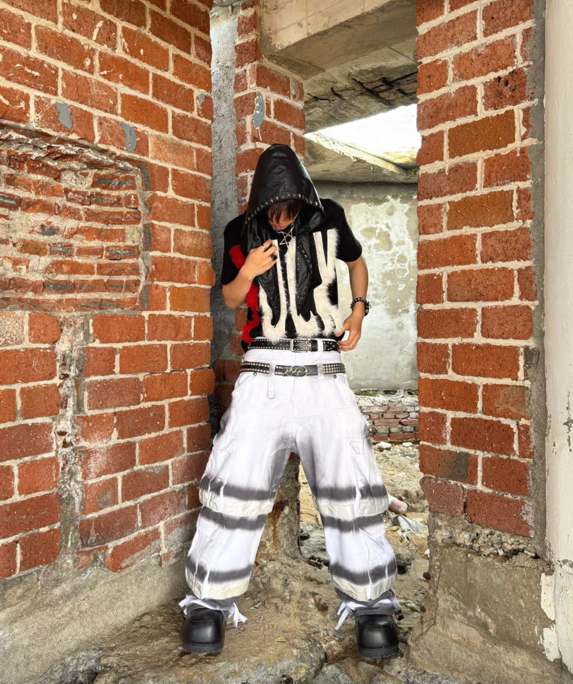 TECNINEGROUP Double Waist Pants