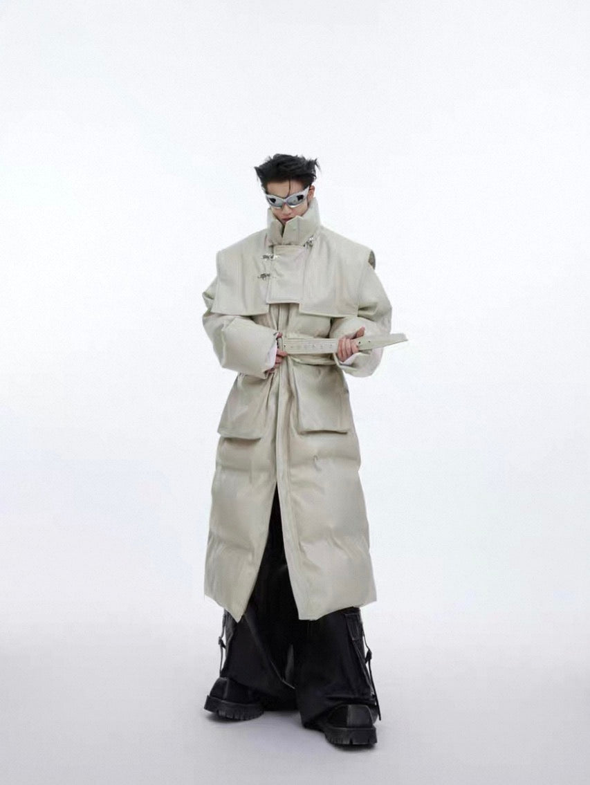 ArguE CulturE PU Leather Long Coats