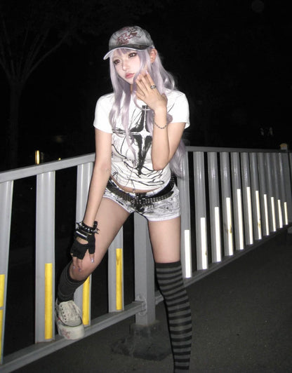 RUDYDOLL White short pants