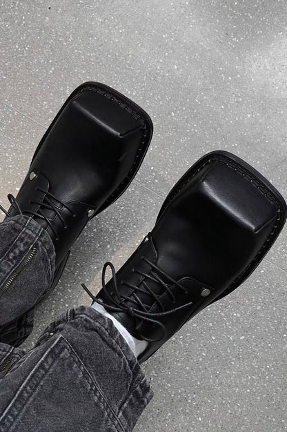 HANQIAORJI Square Loafer