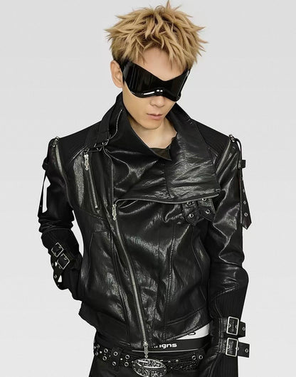Black Knight Leather Jacket