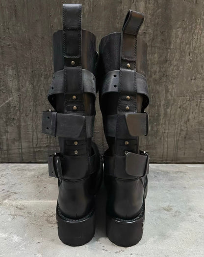 SELFISH SELECT PU Leather Long Boots