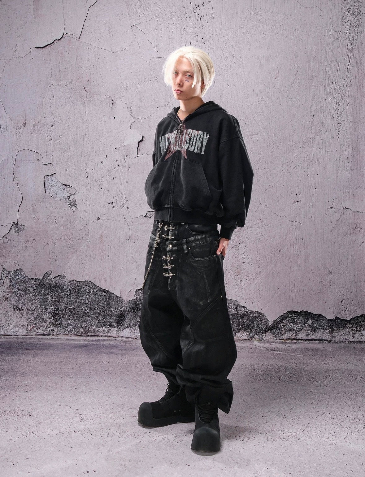 THEWET Double Waist Pants