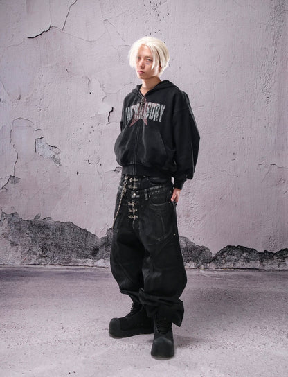 THEWET Double Waist Pants