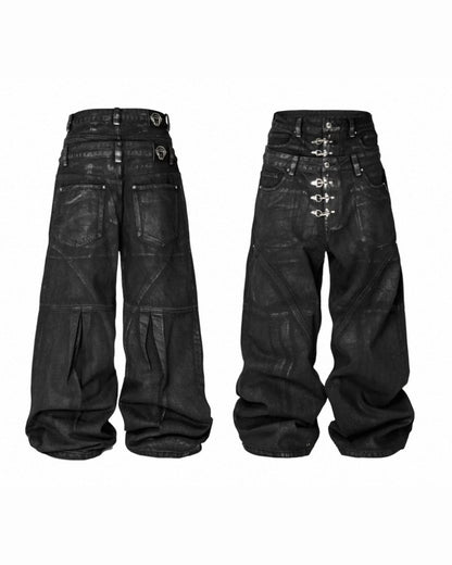 THEWET Double Waist Pants
