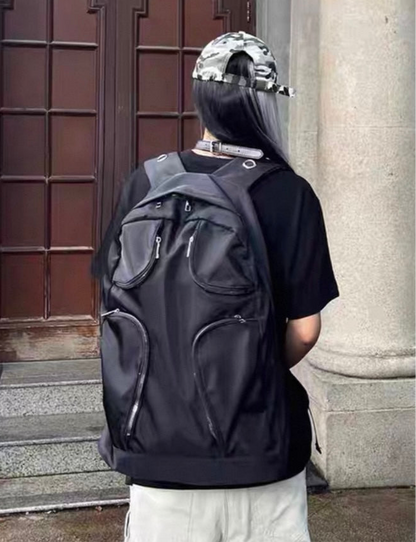 Cyber Love Hunter Cross zip Backpack