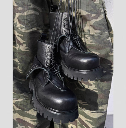 HANQIAORJI Platform Boots