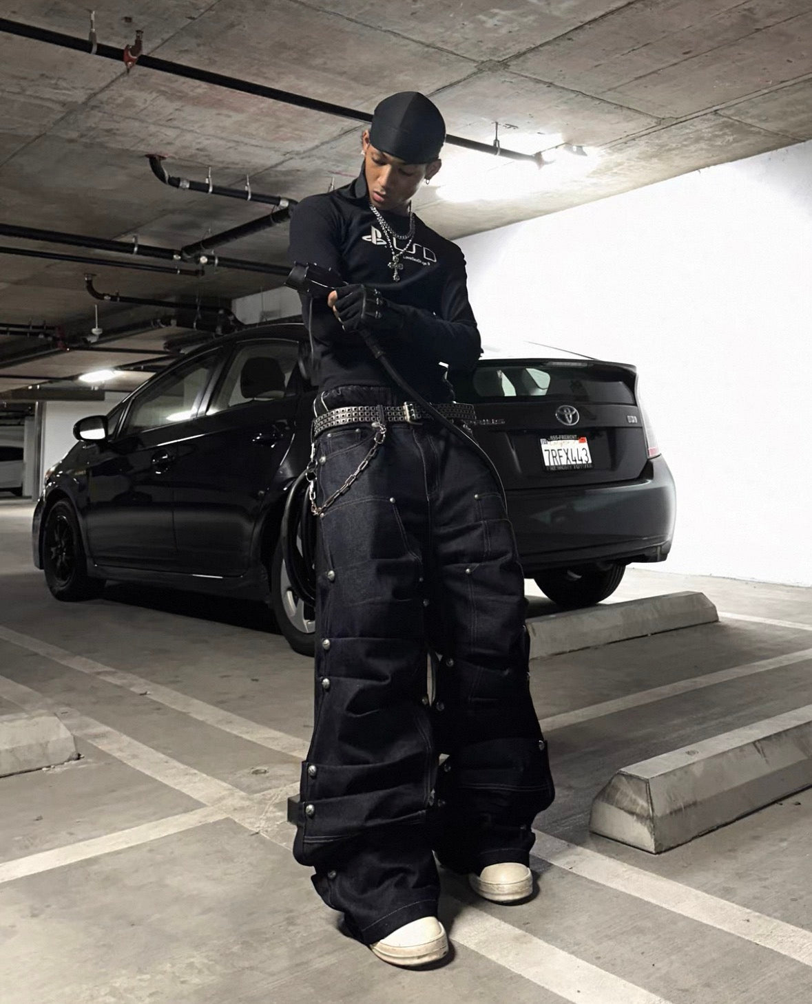 RYE CHASIN Studs Denim Pants