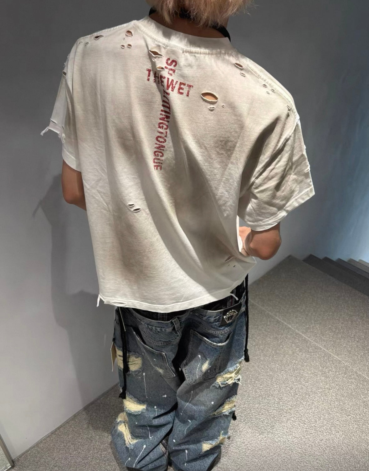 THEWET Double Waist Pants