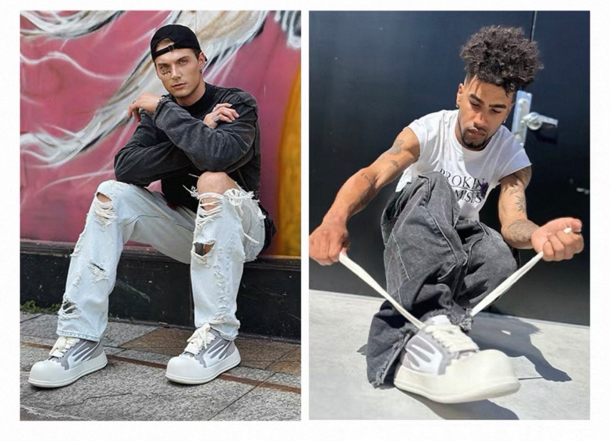 Platform Canvas Sneakers