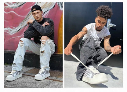 Platform Canvas Sneakers