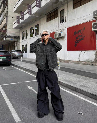 EODUP Wash Denim Jacket