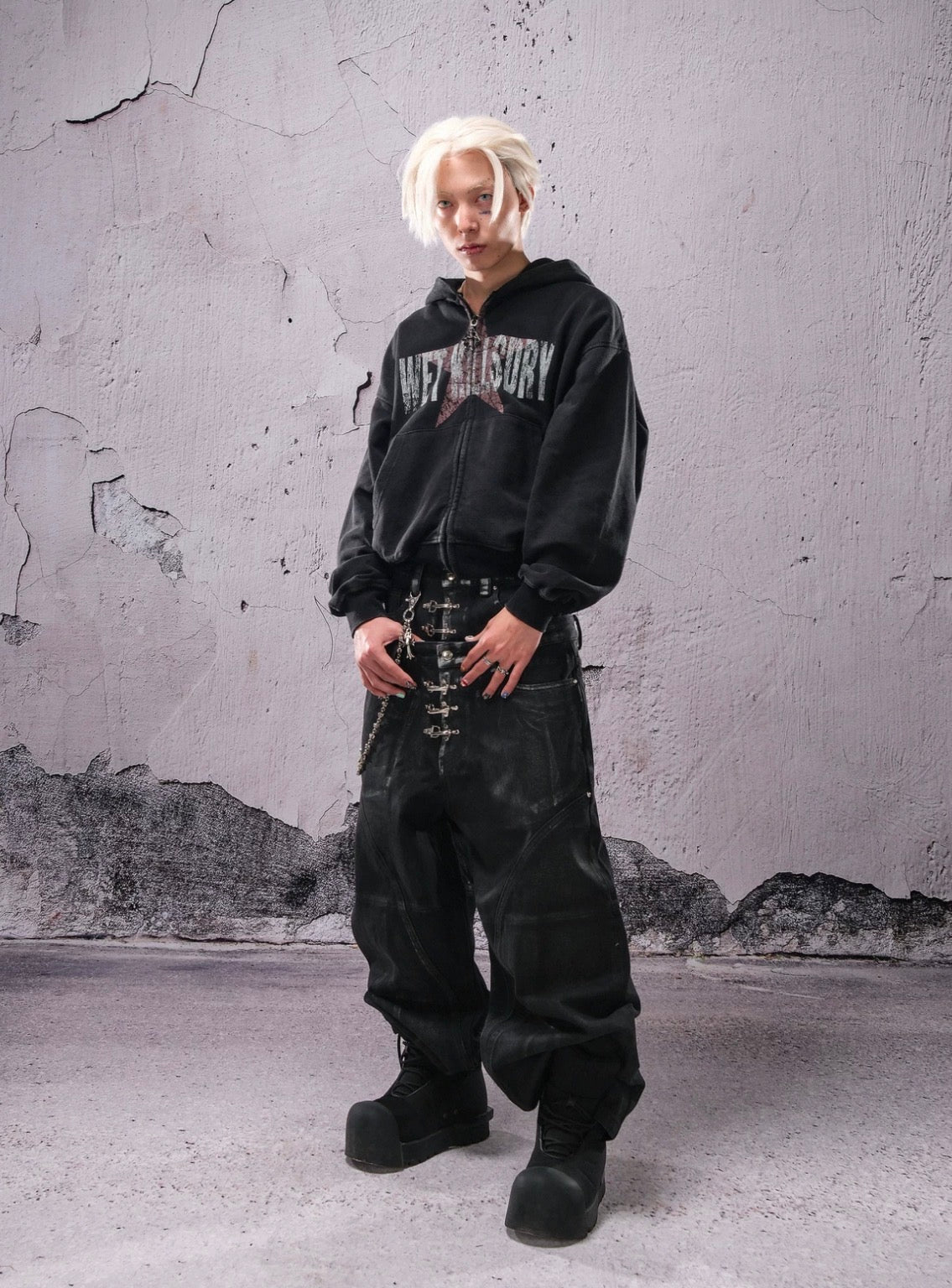 THEWET Double Waist Pants