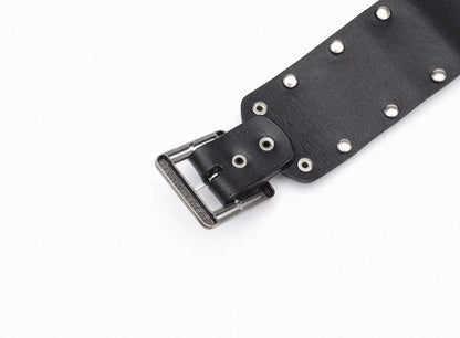 Cross Blade Leather Bracelet