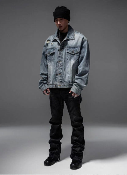EODUP Blue Denim Jacket