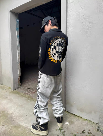 DETW Double Waist Line Pants