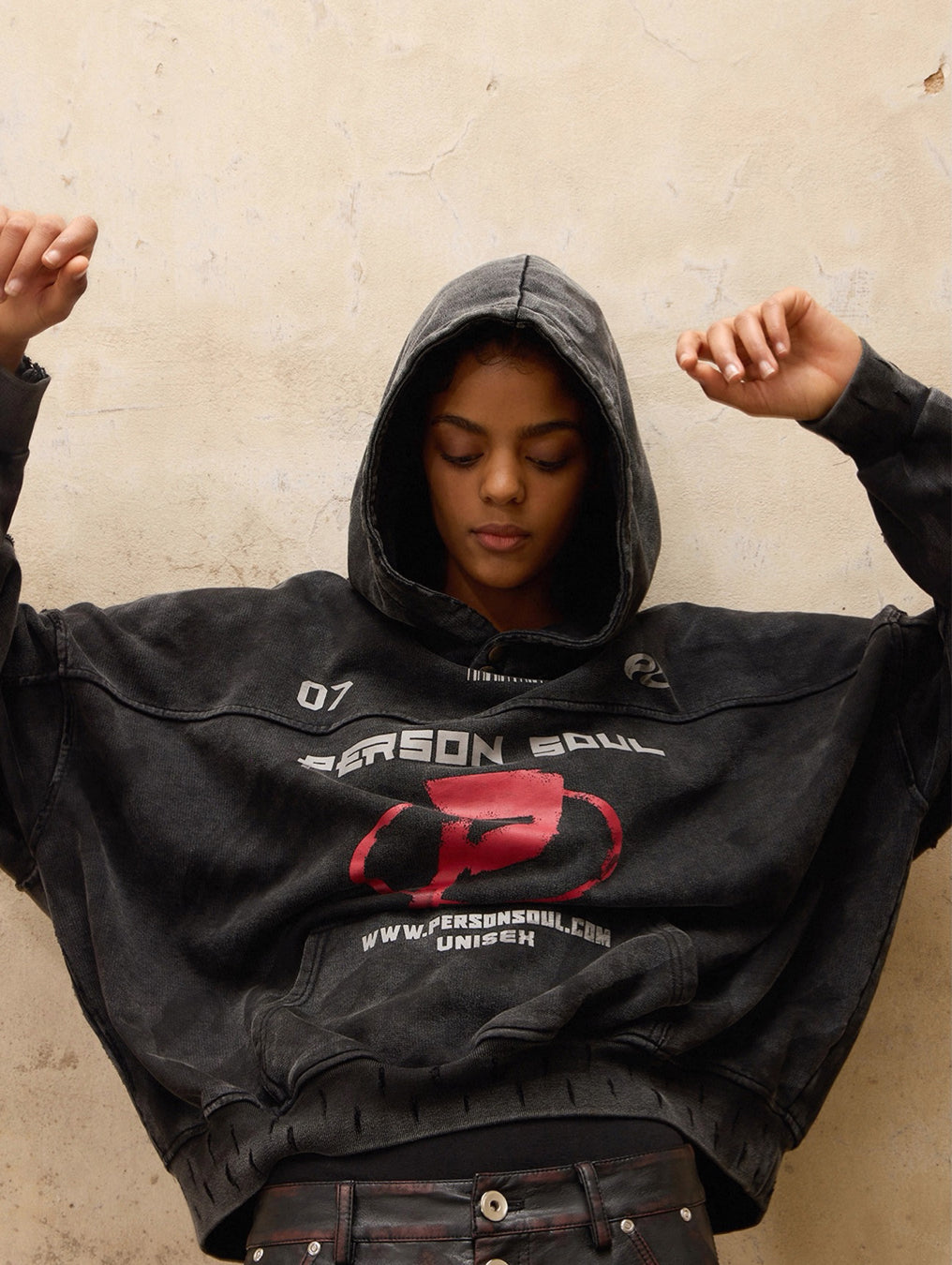 PERSONSOUL Dirty Hoodie