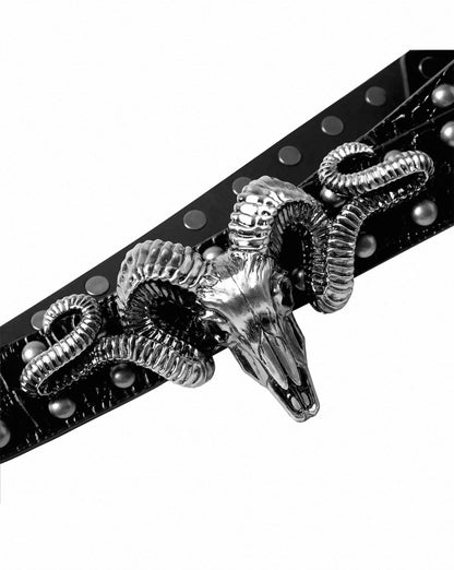 DARKRTPTS Devil motif belt