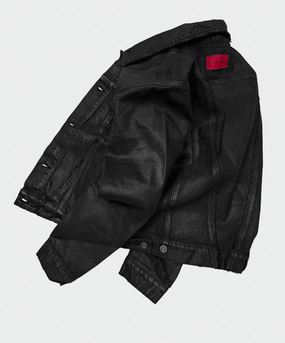EODUP Wax Denim Jacket
