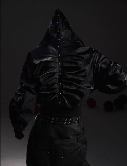 DARKRTPTS Short Length Hoodie Jacket